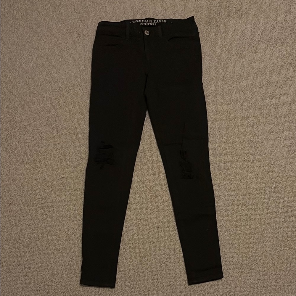 American Eagle Black Skinny Jeans